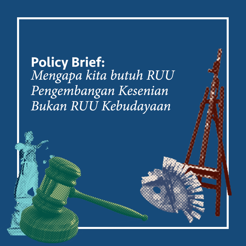Koalisi Seni Indonesia mengeluarkan policy brief untuk menanggapi RUU Kebudayaan naskah 2015 yang menjadi salah satu RUU prioritas dalam Prolegnas 2016. Di dalam policy brief ini, tercantum temuan-temuan dan usulan Koalisi Seni terkait RUU tersebut.