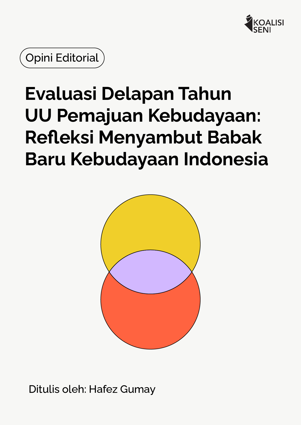 Evaluasi Delapan Tahun UU Pemajuan Kebudayaan: Refleksi Menyambut Babak Baru Pemajuan Kebudayaan Indonesia